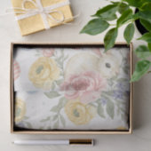 Whimsical Pasen Konijn Waterverf Tissuepapier (Geschenk)