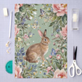Whimsical Pasen Konijn Waterverf Tissuepapier (Craft)