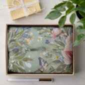 Whimsical Pasen Konijn Waterverf Tissuepapier (Geschenk)