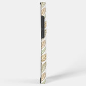 Whimsical Pastel Blad Kunst Beschermend Samsung Galaxy Hoesje (Rechterkant)