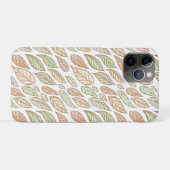 Whimsical Pastel Blad Kunst Beschermende Case-Mate iPhone Case (Achterkant (horizontaal))