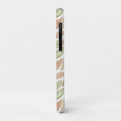 Whimsical Pastel Blad Kunst Beschermende Case-Mate iPhone Case (Achterkant/links)