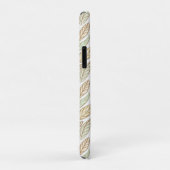 Whimsical Pastel Blad Kunst Beschermende Case-Mate iPhone Case (Achterkant/rechts)