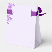 Whimsical Pastel Bunny Twins Birthday Favor Box Bedankdoosjes (Achterkant)
