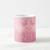 Whimsical Pastel Butterfly Sunrise Mug Koffiemok (Center)