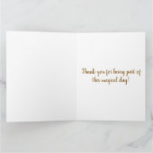 Whimsical Pastel Fairytale Castle Bedankkaart (Binnen)