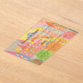 Whimsical Pastel Fairytale Castle Birthday Acryl Uitnodigingen (Laagn)