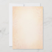 Whimsical Pastel Floral Waterverf Baby shower Kaart (Achterkant)