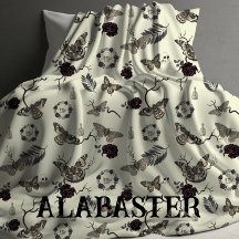 Whimsical Pastel Gothic Gepersonaliseerde Baby Mot