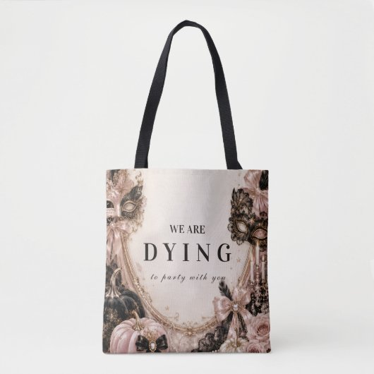Whimsical Pastel Halloween Feest Tote Bag (Voorkant)