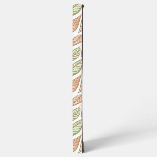 Whimsical Pastel Leaf Art Protective  Samsung Galaxy Hoesje (Linkerkant)