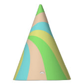 Whimsical pastel retro kind feesthoedjes (Rechts)