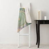 Whimsical Pastel Whirls Sherpa Deken (In situ)