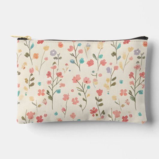Whimsical Pastel Wildflower Meadow Etui (Voorkant)