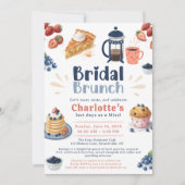 Whimsical Pastries Coffee Brunch Vrijgezellenfeest Kaart (Voorkant)