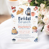 Whimsical Pastries Coffee Brunch Vrijgezellenfeest Kaart