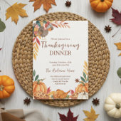Whimsical Patchwork Kalkoen Thanksgiving Kaart