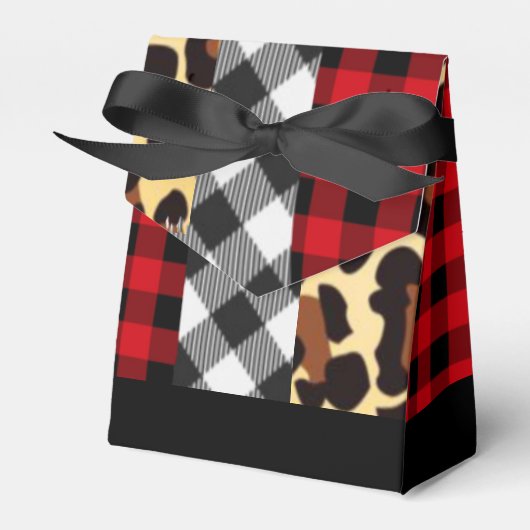 Whimsical Patronen voor Box Bedankdoosjes (Voorkant Zijde)