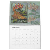 Whimsical Patterned Bird Calendar Kalender (Jan 2027)