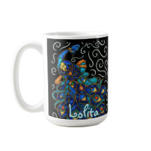 Whimsical Peacock Chalk Pastel Bird gepersonalisee