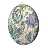 Whimsical Peacock Dartbord (Voorkant Rechts)