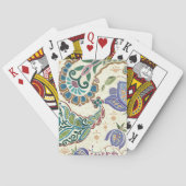 Whimsical Peacock Pokerkaarten (Achterkant)