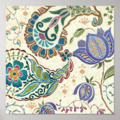 Whimsical Peacock Poster (Voorkant)