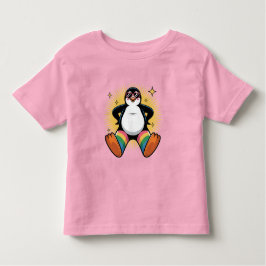 Whimsical Penguin Caroon Kinder Shirts