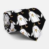 Whimsical Penguin stropdas (Opgerold)