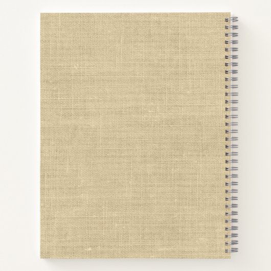 Whimsical Personalized Gardening Journal Notitieboek (Achterkant)