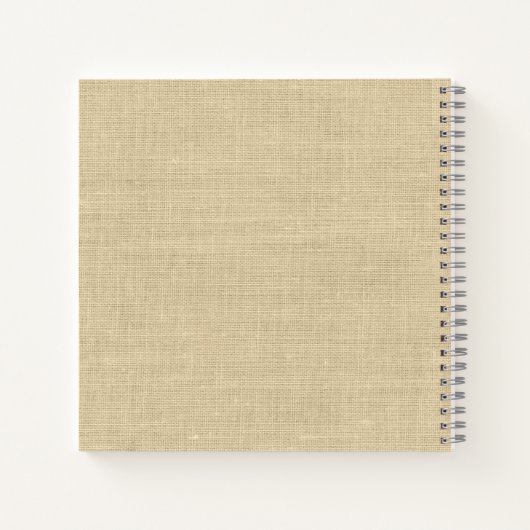 Whimsical Personalized Gardening Journal Notitieboek (Achterkant)