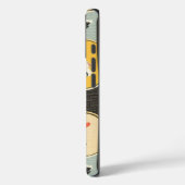 Whimsical Pet and Floral Pattern Case-Mate iPhone Case (Achterkant / Links)