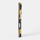 Whimsical Pet and Floral Pattern iPhone 16 Hoesje (Rechterkant)