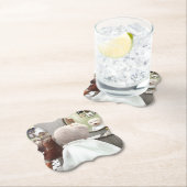 Whimsical Pet Barber Shop Kartonnen Onderzetters (Insitu)