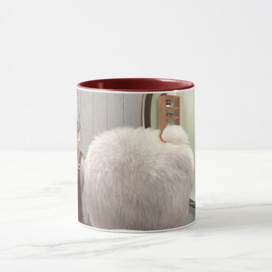 Whimsical Pet Barber Shop Mok (Midden)