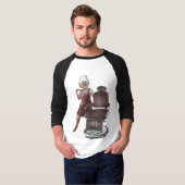Whimsical Pet Barber Shop T-shirt (Voorkant volledig)
