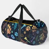 Whimsical Pet Print Travel Organizer Plunjezak (Rechterhoek)