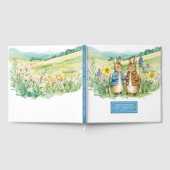 Whimsical Peter Rabbit Baby shower Gastboek Jongen Gastenboek (Volledig)