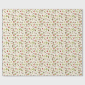 Whimsical-pictogrammen Gift Wrap Cadeaupapier (Vlak)