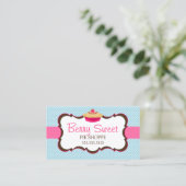 Whimsical Pie Bakery Visitekaartje (Staand voorkant)