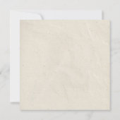 Whimsical Pine Cone Wedding Invitations Kaart (Achterkant)