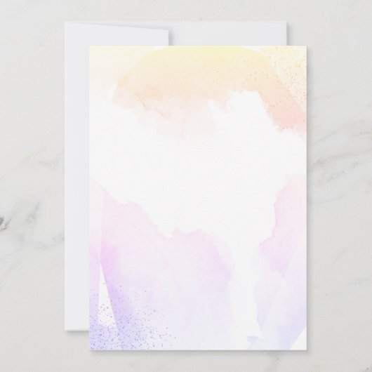 Whimsical Pineapple Cocktai Retirement Invitation Kaart (Achterkant)