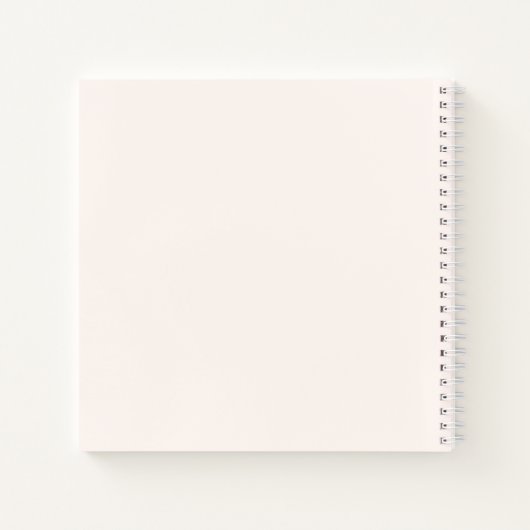 Whimsical Pink Ballet Dancer Notitieboek (Achterkant)