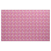Whimsical Pink Beauty en Pampering Pattern Stof (Yard (91,4 cm))