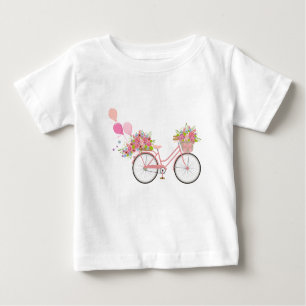 Whimsical Pink Bicycle