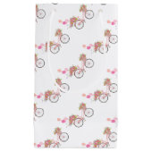 Whimsical Pink Bicycle Klein Cadeauzakje (Voorkant)