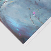 Whimsical Pink Dragon & Elven Princess Decoupage Tissuepapier (Detail)