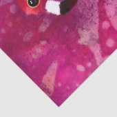 Whimsical Pink Flamingo gepersonaliseerde decoupag Tissuepapier (Detail)