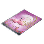 Whimsical Pink Flamingos Persoonlijke laptop Notitieboek (Linkerzijde)