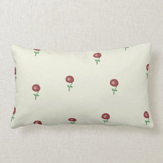 Whimsical Pink Flower Pillow Kussen